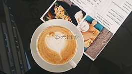 打破,咖啡因,卡布奇諾