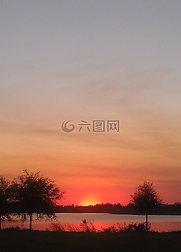 日落,黃昏,晚上