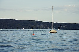 starnberger 見,施塔恩貝格,湖