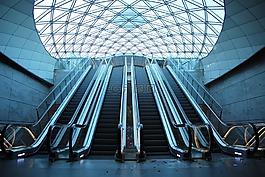 马尔默,triangelstationen,自动扶梯