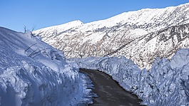 雪,冰,山