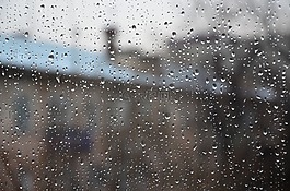 雨滴,窗口,雨