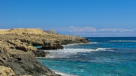 塞浦路斯,卡沃 greko,巖質(zhì)海岸