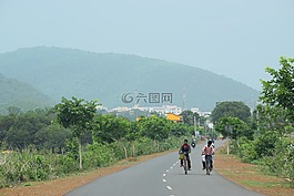 路,循環(huán),男子