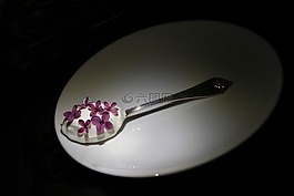茶匙,白,板