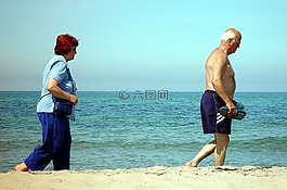 波羅的海,海灘,海