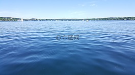湖,水,夏季