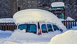 冬天,雪,冷