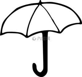 傘,封面,雨