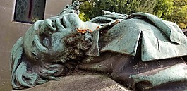 雕像,公墓,墳墓