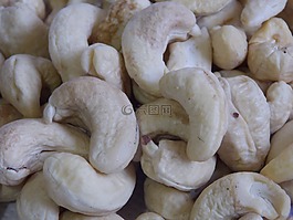 腰果,螺母,白