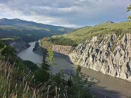 河,峡谷,谷