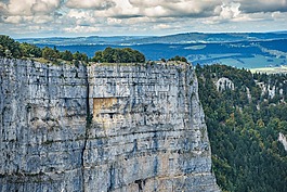 creux杜凡,景观,全景