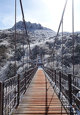冬季,雪山,濟(jì)州島