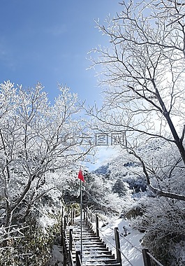 冬季,雪山,濟(jì)州島