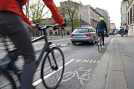 自行車運動員,自行車道,交通