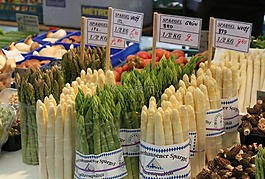 市場,蔬菜,綠色