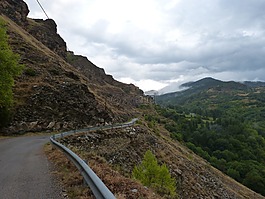农村公路,pyrenee 加泰罗尼亚,景观