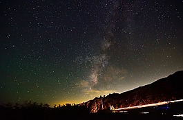 夜,天空,夜晚的天空