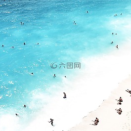 海灘,休閑,戶外