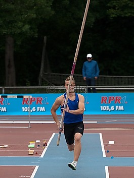 田径,撑竿跳高,体育