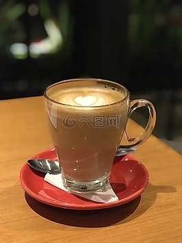 咖啡,喝,杯