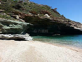 海滩,海,科夫