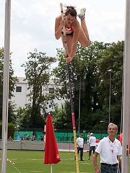 田径,撑竿跳高,体育