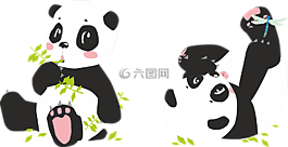 熊猫,大熊猫,承担