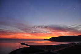 天空,海,太陽(yáng)