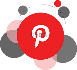 pinterest的,圖標(biāo),符號