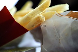 馬鈴薯,食品,漢堡