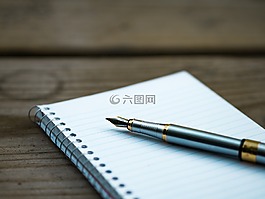 鋼筆,請注意,筆記本