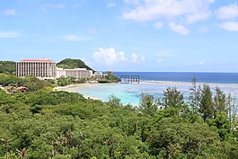 關島,海灘,海