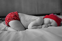 床,卧室,婴儿