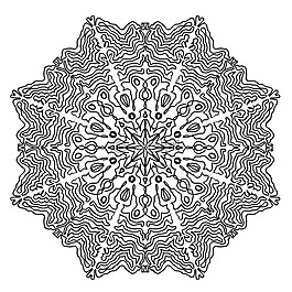曼陀羅,圖,獨特的