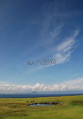 海,天空,marado