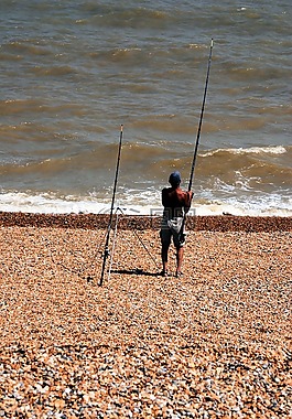 漁,海洋,海灘
