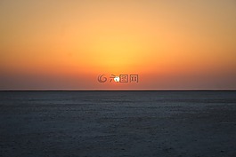 日落,太陽,日出