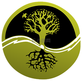 根,樹,徽標(biāo)