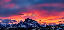 白云岩,意大利,山