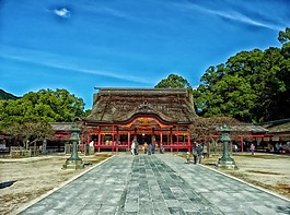日本,寺,信仰