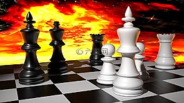 象棋,播放,體育