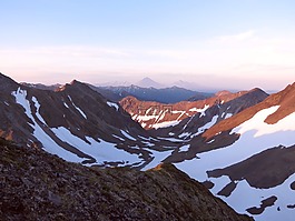 山,火山,攀登