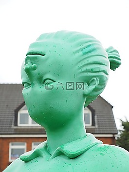 外星人,女孩,女子