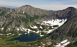 山,火山,攀登