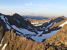 山,火山,攀登
