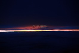 天空,日落,紅色