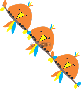鳥,電源線,坐