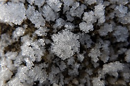霜,水晶,冰